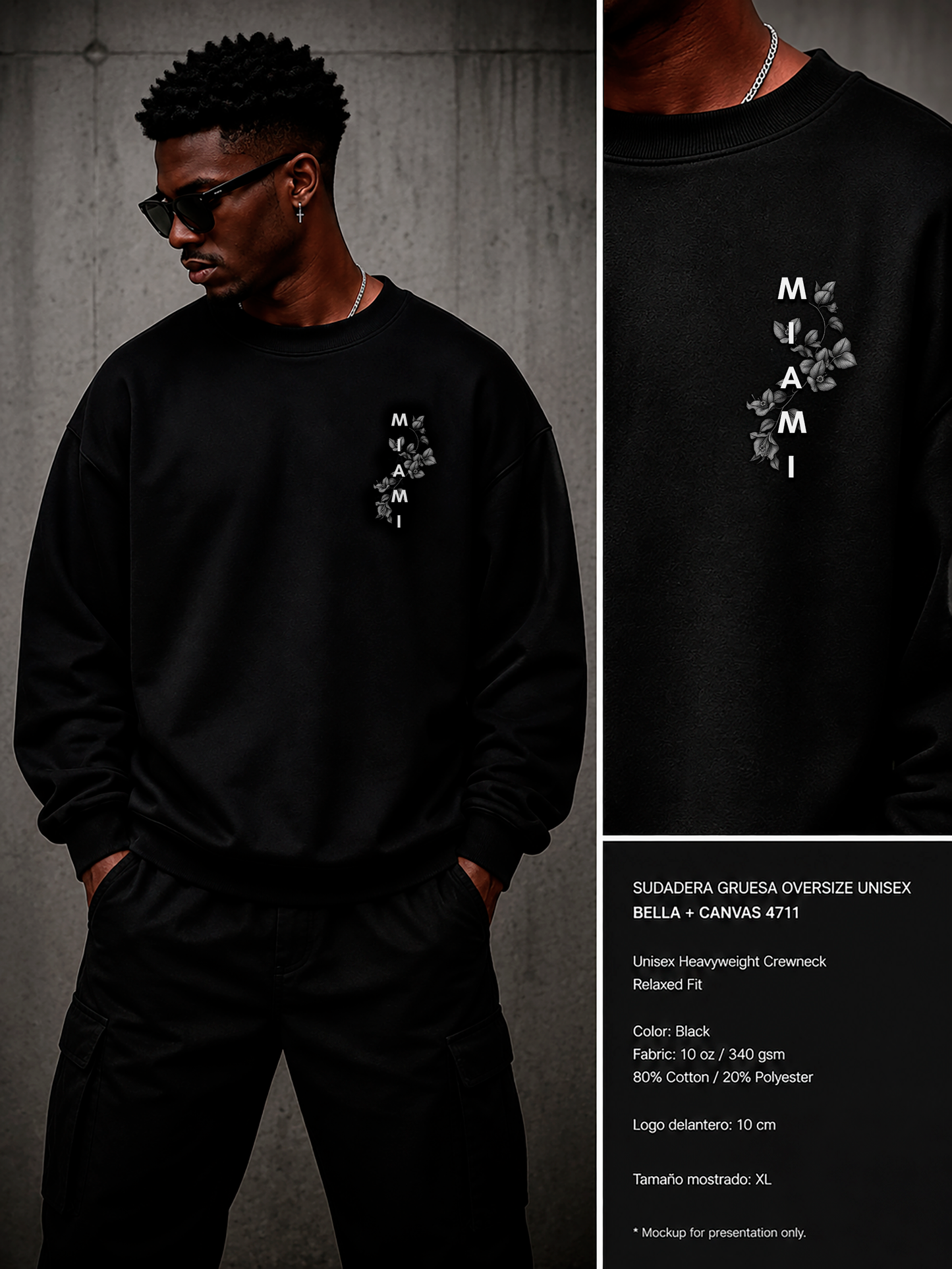MIAMI Vibe - heavyweight sweatshirt